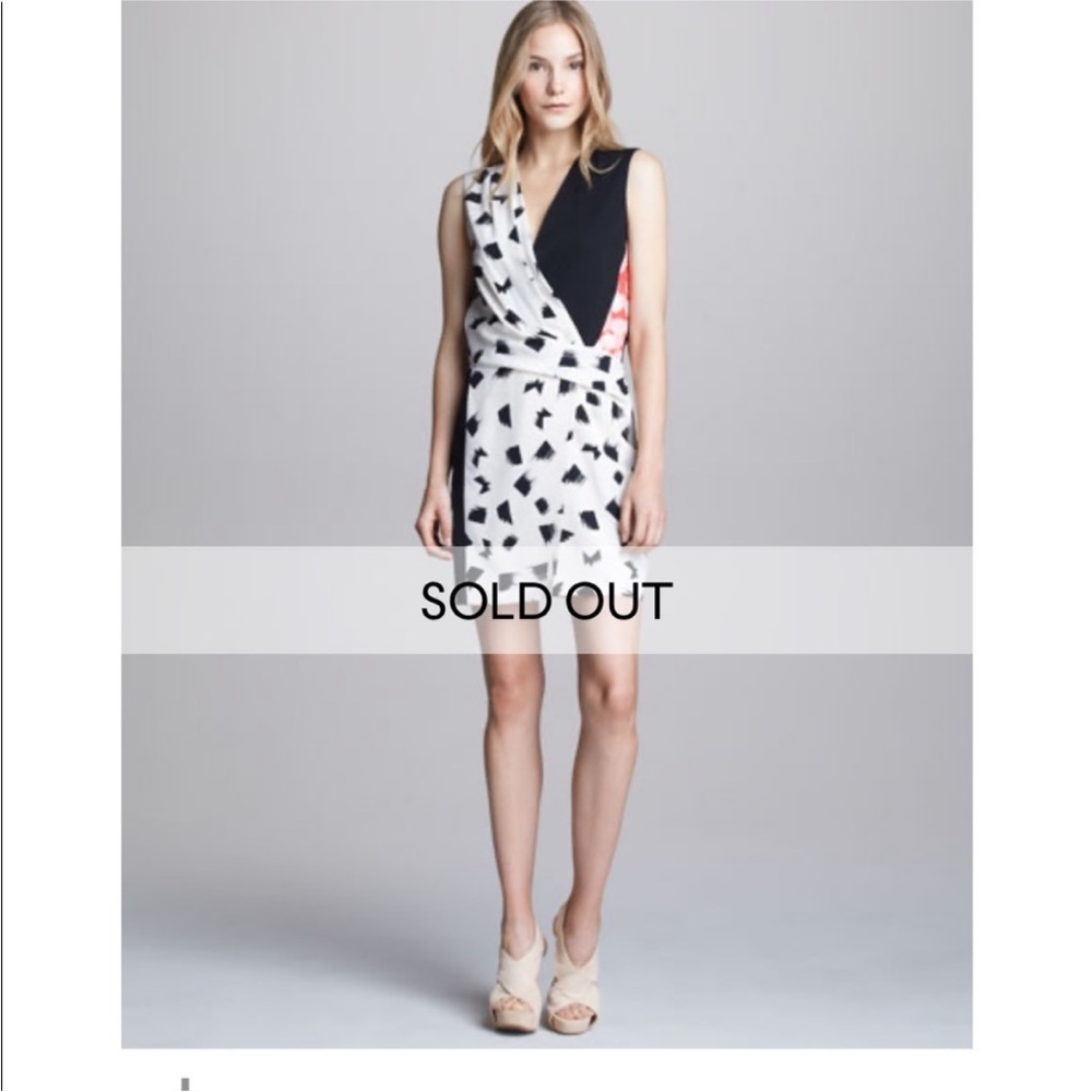 Diane Von Furstenberg Asymmetrical silk Dress - Picture 10 of 11